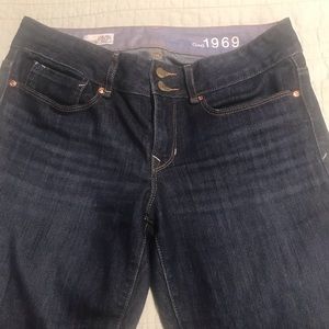 GAP 1969 darkwash bootcut jeans